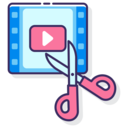 scissors,music and multimedia,edit,film,youtube,video editing ok 